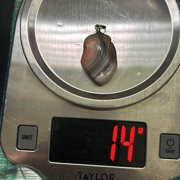 🖤Natural Agate stone pendant - Picture 6 of 8